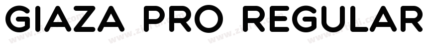 Giaza Pro Regular字体转换